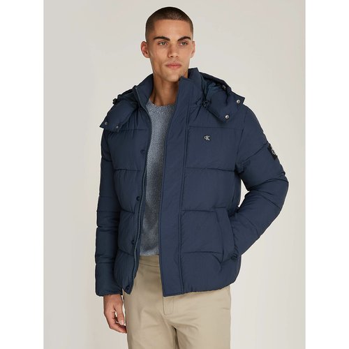 Hooded padded jacket with synthetic lining Calvin Klein Jeans La Redoute