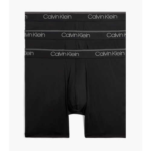 Lot de 3 boxers longs noir noir noir Calvin Klein Underwear La Redoute