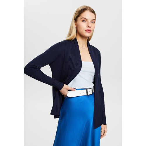 Cardicool en grosse maille bleu marine Esprit La Redoute