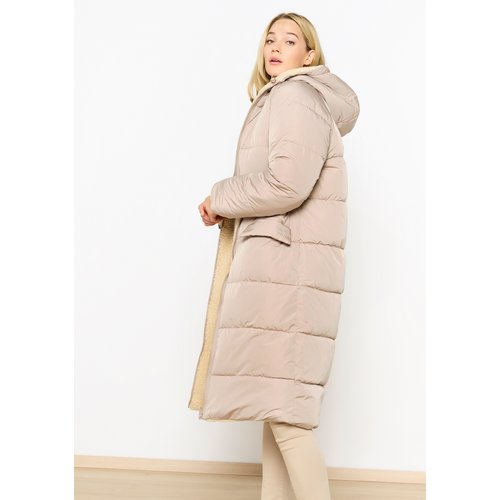Manteau matelasse reversible taupe Lolaliza La Redoute