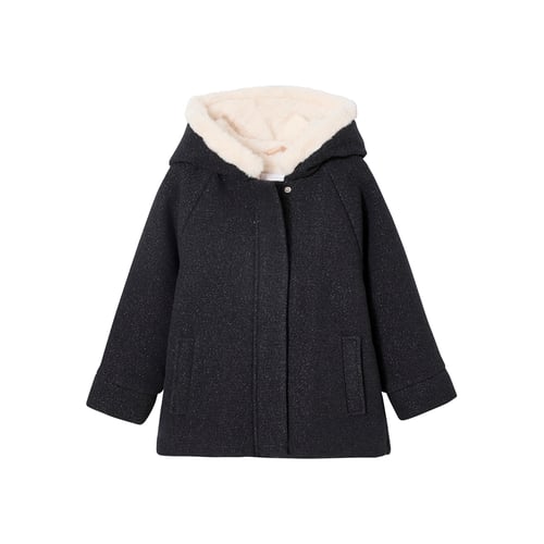Manteau en drap de laine enfant fille PINEDE | Petit Bateau