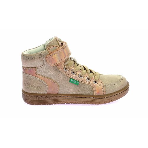 Baskets hautes lolastic beige rose Kickers La Redoute