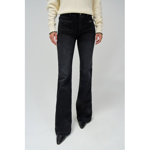 Jeans destiny push up flare avec poches noir Salsa Jeans La Redoute