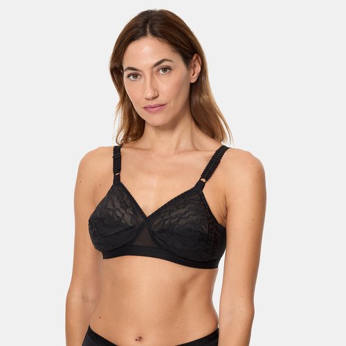 Soutien-gorge Sans Armatures Playtex Cœur Croisé P0556 Blanc ALGERIE
