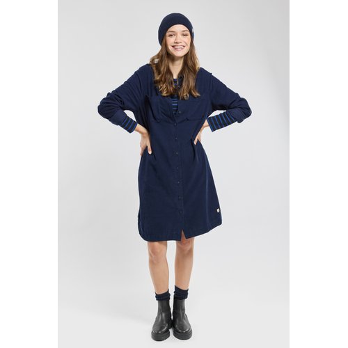 Robe chemise en velours en coton seal Armor Lux La Redoute