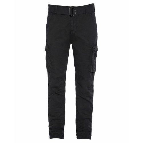 Tr ranger 70 cargo trousers in cotton with belt Schott La Redoute