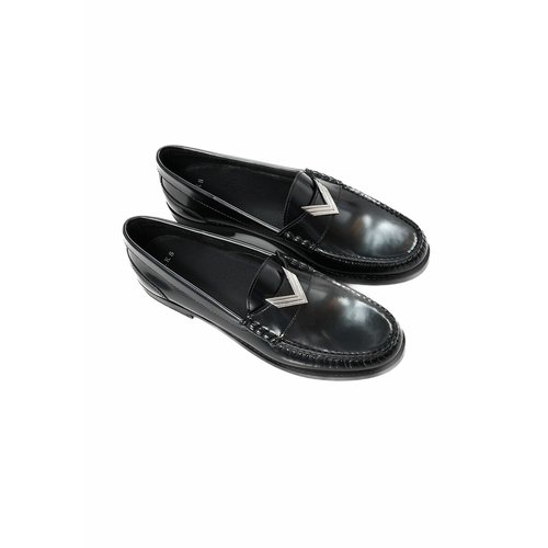 Mocassins cuir 111 Ikks noir La Redoute