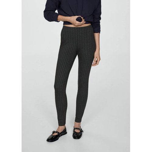Legging simili cuir mango shop