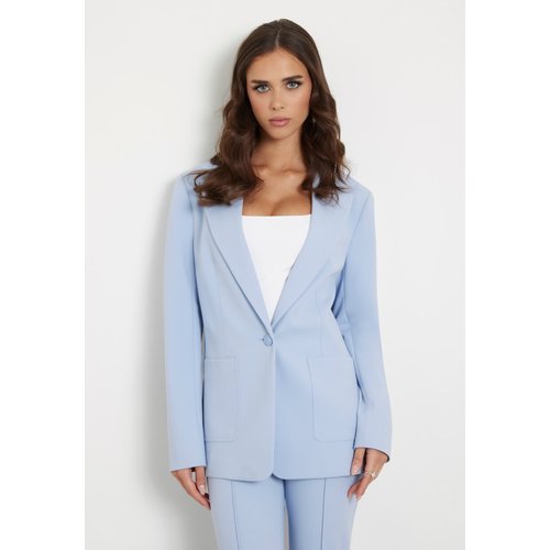 Tailleur bleu ciel 2025