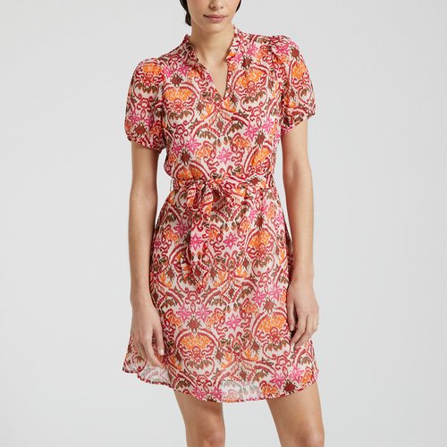 Robe courte imprimée new arrivals