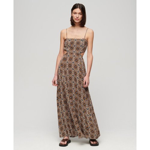 Robe longue a dos ajoure Superdry La Redoute
