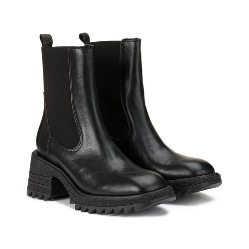 Bottine semelle crantée hot sale