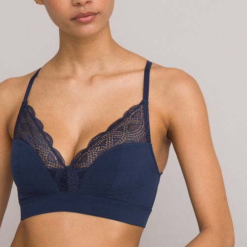 Soutien gorge sans armatures en microfibre avry La Redoute Collections La Redoute