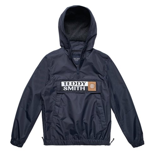 Manteau a enfiler bleu marine Teddy Smith La Redoute