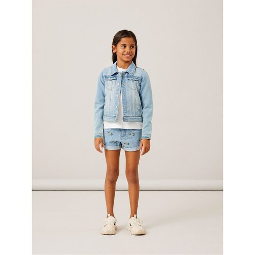 Giacca in jeans 6 14 anni blu denim Name It La Redoute