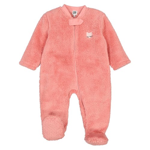 Surpyjama en polaire rose La Redoute Collections La Redoute