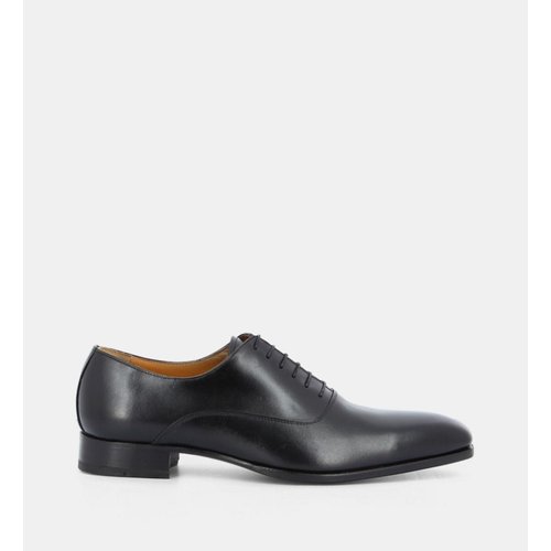 Richelieus bastille cuir pleine fleur noir Comptoir Gl La Redoute