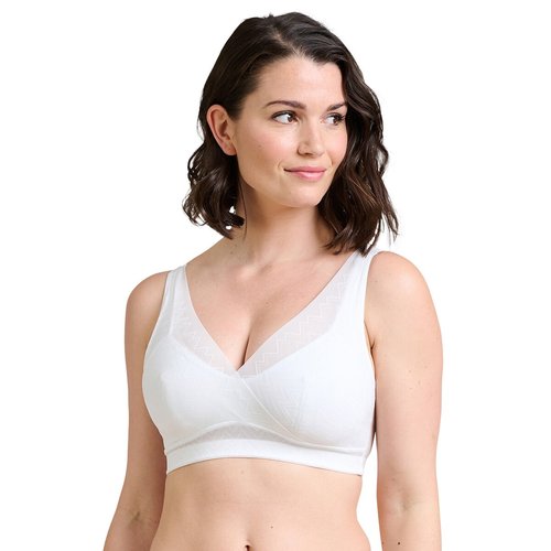 Brassiere de nuit reveuse blanc Sans Complexe La Redoute