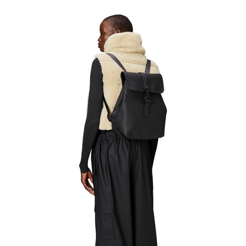 Sac a dos impermeable bucket noir Rains La Redoute