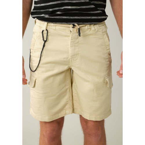 Short a taille elastiquee pour homme cemi blanc Deeluxe La Redoute