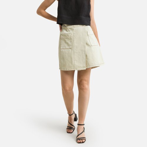 Jupe beige taille haute new arrivals