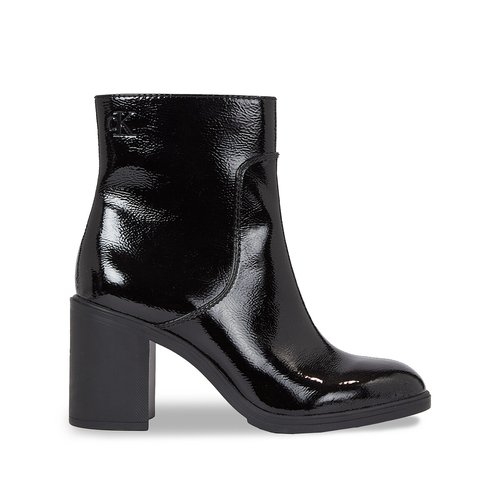 Block heel ankle boots black Calvin Klein Jeans La Redoute