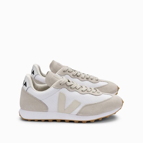 Baskets a lacets rio branco Veja blanc beige La Redoute