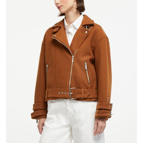 Blouson droit x jenny hytonen marron Galeries Lafayette La Redoute