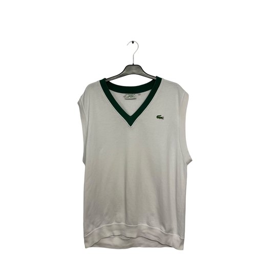 Debardeur tres bon etat blanc Lacoste La Redoute