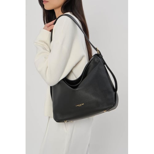 LANCASTER Sac seau à lacets coulissants Seau polaire – Berry Maroquinerie LANCASTER Sac seau à lacets coulissants Seau polaire – Berry Maroquinerie