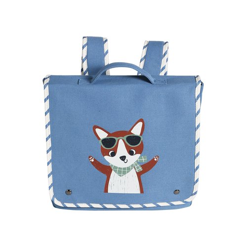 Cartable maternelle renard bleu Vertbaudet La Redoute
