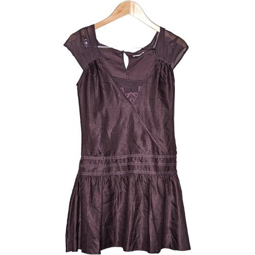 Robe courte tres bon etat violet Chattawak La Redoute