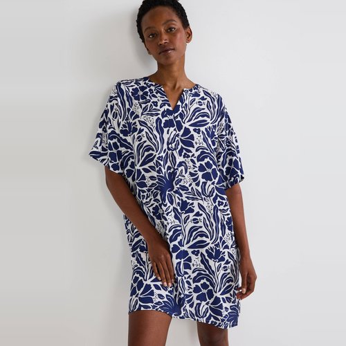 La redoute chemise de nuit manche courte best sale