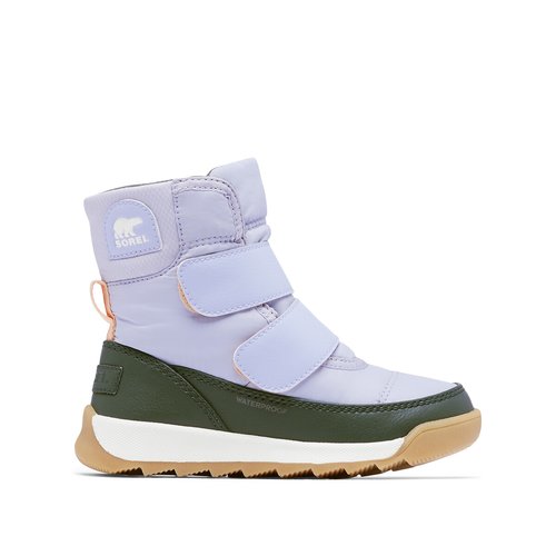 Kids whitney ii strap wp snow boots lavender Sorel La Redoute