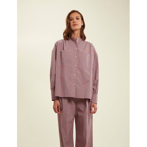 Chemise adamo rouge Ines De La Fressange Paris La Redoute