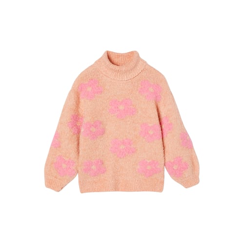 Pull Garçon Vertbaudet En Maille Mousseuse - 70% Acrylique, 26% Polyester, 4% élasthanne - Col Rond, Manches Longues, Bord Côtes - Pour Hiver Doux