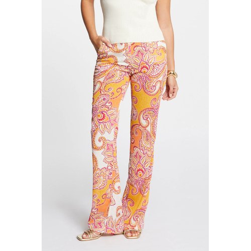 Pantalon bootcut imprime multico Morgan La Redoute