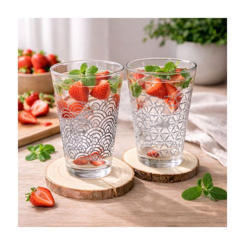 Lot De 6 Verres Arcade En Verre Résistant Forme Basse 16 Cl - Idéal Quotidien