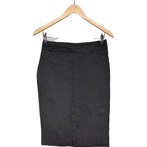 Jupe mi longue tres bon etat noir Camaieu La Redoute