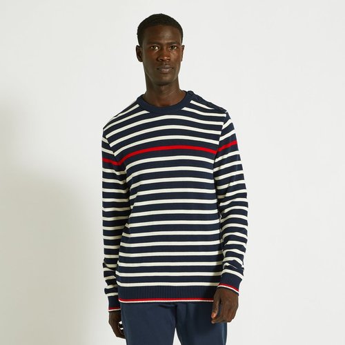 Pull raye marine Monoprix La Redoute