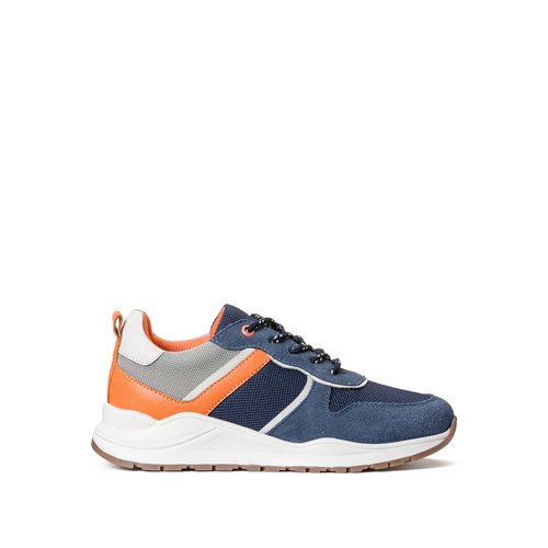 Kids Leather Trainers