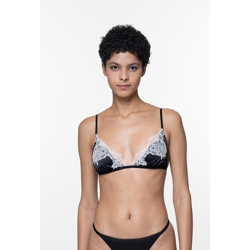 Triangle bralette lace hot sale