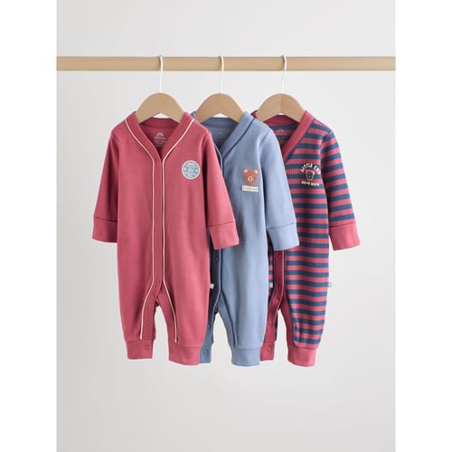 Lot De 3 Dors-Bien Bébé NEXT – Pyjamas Confort & Style Intemporel – Marque Anglaise Qualité