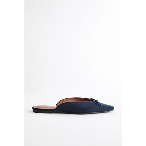 Mules avec n ud a enfiler coupe classique