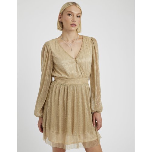 Robe courte brillante outlet