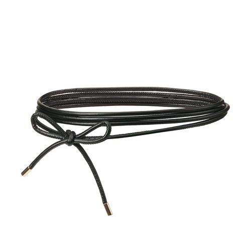 Ceinture fine a nouer noir La Redoute Collections La Redoute