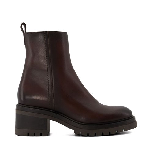 Bottines a talons carres crantes possessive Dune London La Redoute
