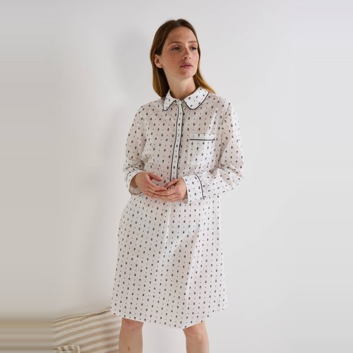 Chemise de nuit voile de coton outlet