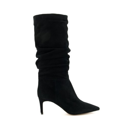 Bottines mi mollet talon online