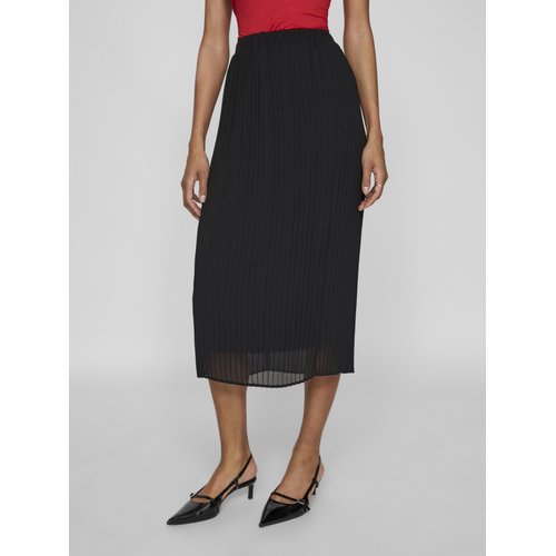 Jupe mi longue taille haute black Vila La Redoute